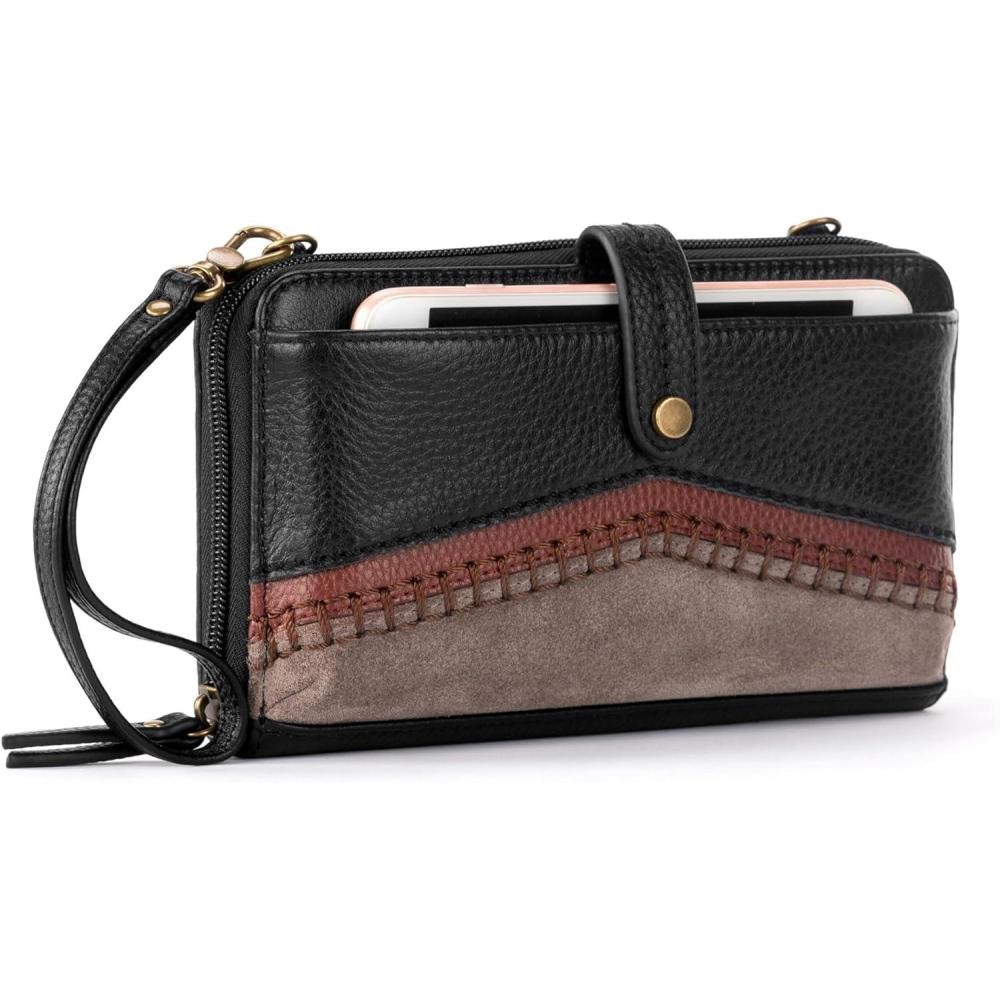 imageThe Sak Iris Smartphone Cross Body BagBlack Block