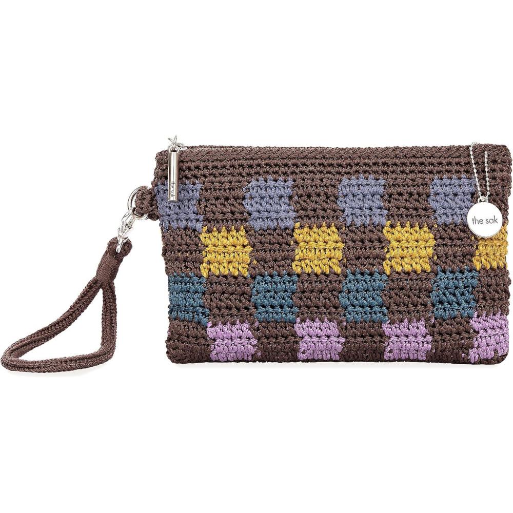 imageThe Sak Womens Vita Crochet P WristletBrown Check