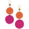 The Sak Jasper Double Disc Earrings