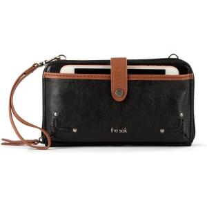 The Sak Iris Smartphone Cross Body Bag(Black Onyx / Leather)