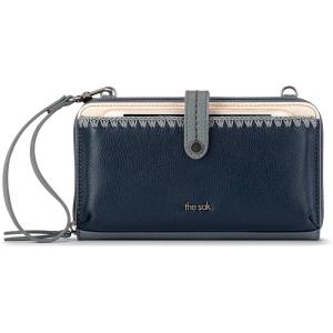 The Sak Iris Smartphone Cross Body Bag(Dusty Blue / Leather)