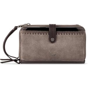 The Sak Iris Smartphone Cross Body Bag(Mushroom / Suede)