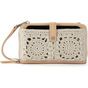 The Sak Iris Smartphone Cross Body Bag(Natural Medallion / Crochet)