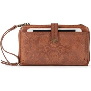The Sak Iris Smartphone Cross Body Bag(Tobacco Emboss / Leather)