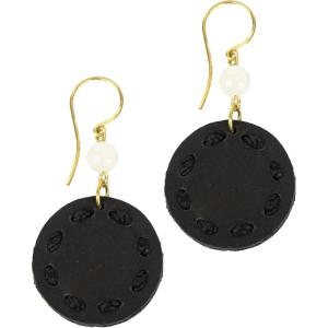 The Sak Jasper Disc Earrings