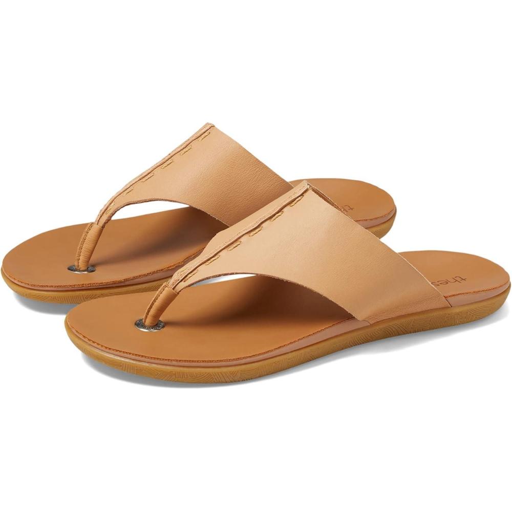 imageThe Sak Los Feliz Toe Post Sandal Slip On ShoeNatural Vachetta