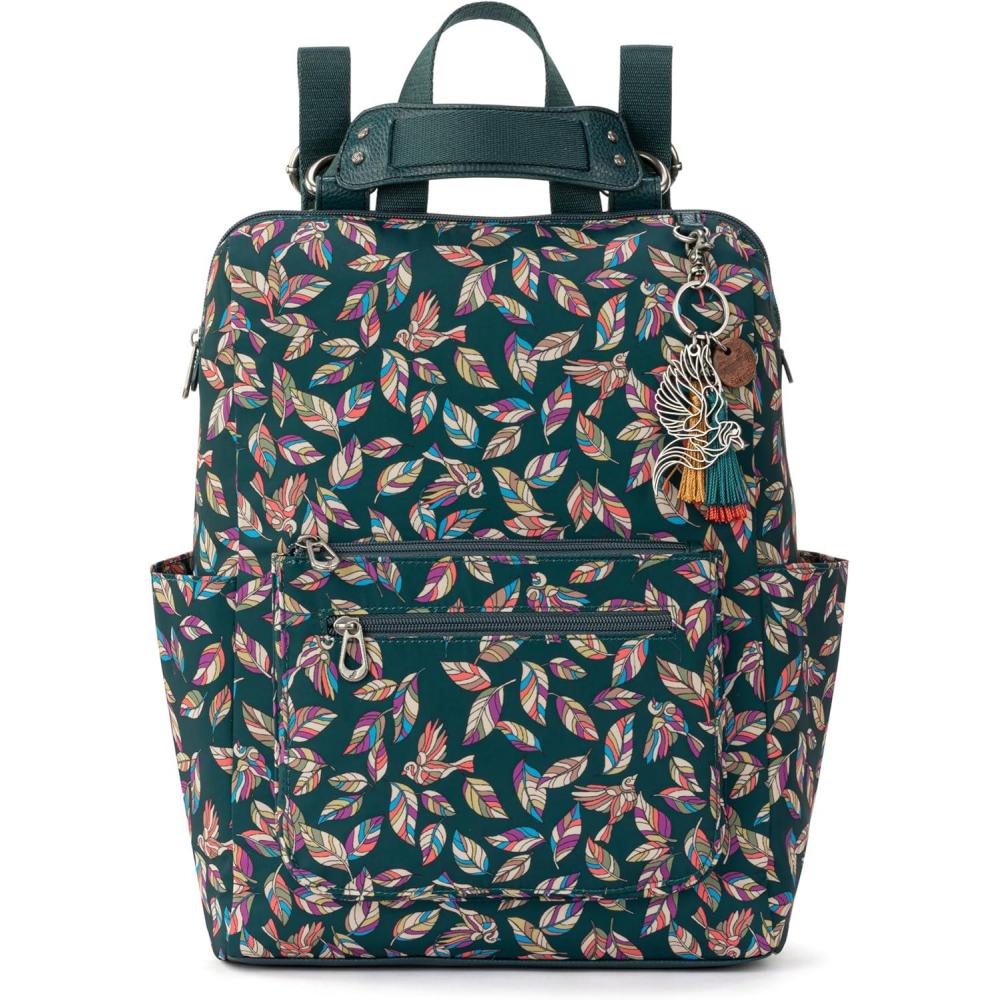 imageThe Sak Womens Loyola Convertible Backpack Marine Treehouse OneSizeMarine Treehouse