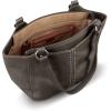 The Sak Womens Bolinas Leather Satchel(Slate)