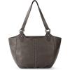The Sak Womens Bolinas Leather Satchel(Slate)