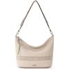 The Sak womens Jasmine Small Hobo(Sand Suede Block)