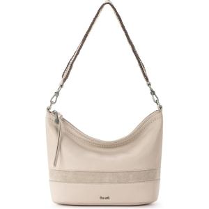 The Sak womens Jasmine Small Hobo(Sand Suede Block)