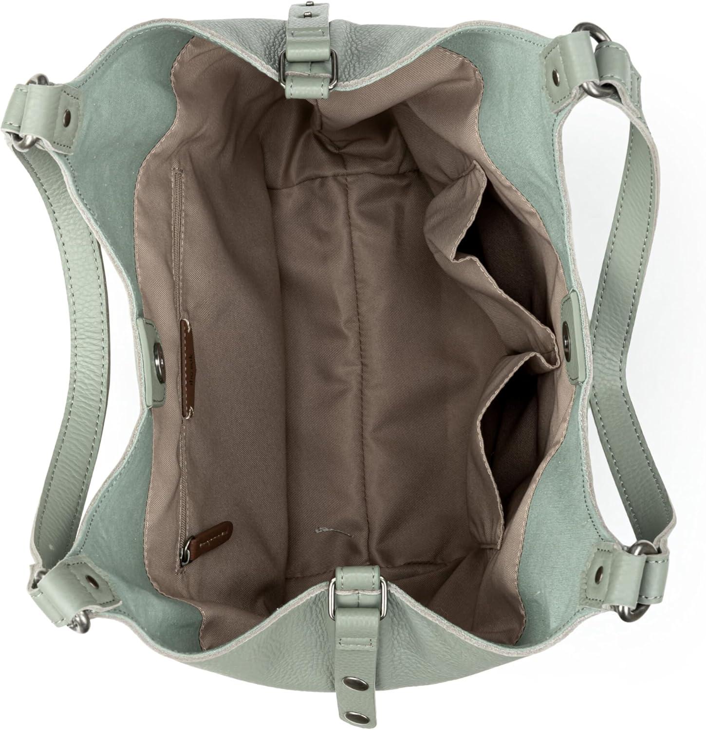 imageThe Sak Roma Shopper in Leather Double Shoulder Straps Meadow