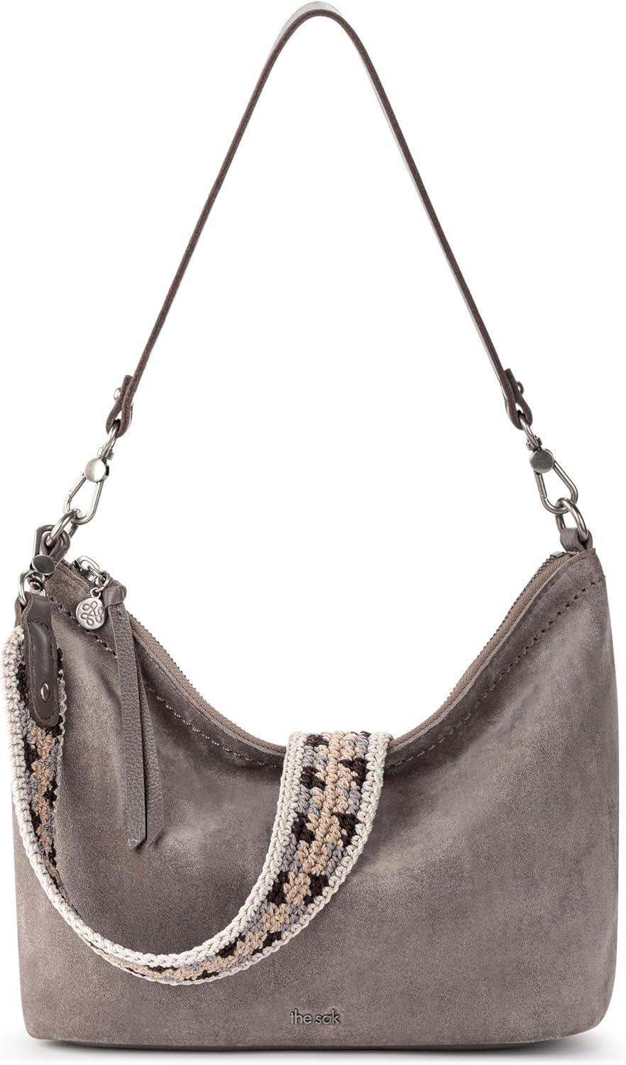 imageThe Sak womens Jasmine Small HoboMushroom Suede