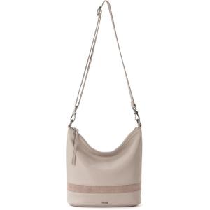 The Sak Jasmine Bucket Crossbody(Sand Suede Block)