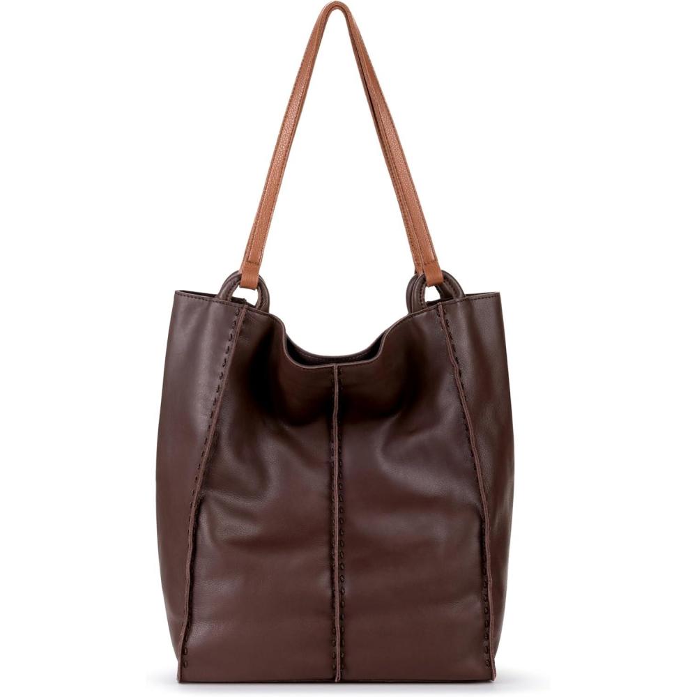 imageThe Sak womens Los Feliz Tall ToteMahogany