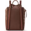 The Sak Loyola Backpack in Leather, Adjustable Convertible Strap, Teak(Teak)