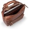 The Sak Loyola Backpack in Leather, Adjustable Convertible Strap, Teak(Teak)