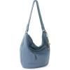 The Sak Sequoia Hobo Bag & Iris Large Smartphone Crossbody Bag In Leather – Purse Set For Everyday And Travel – Maritime Bundle