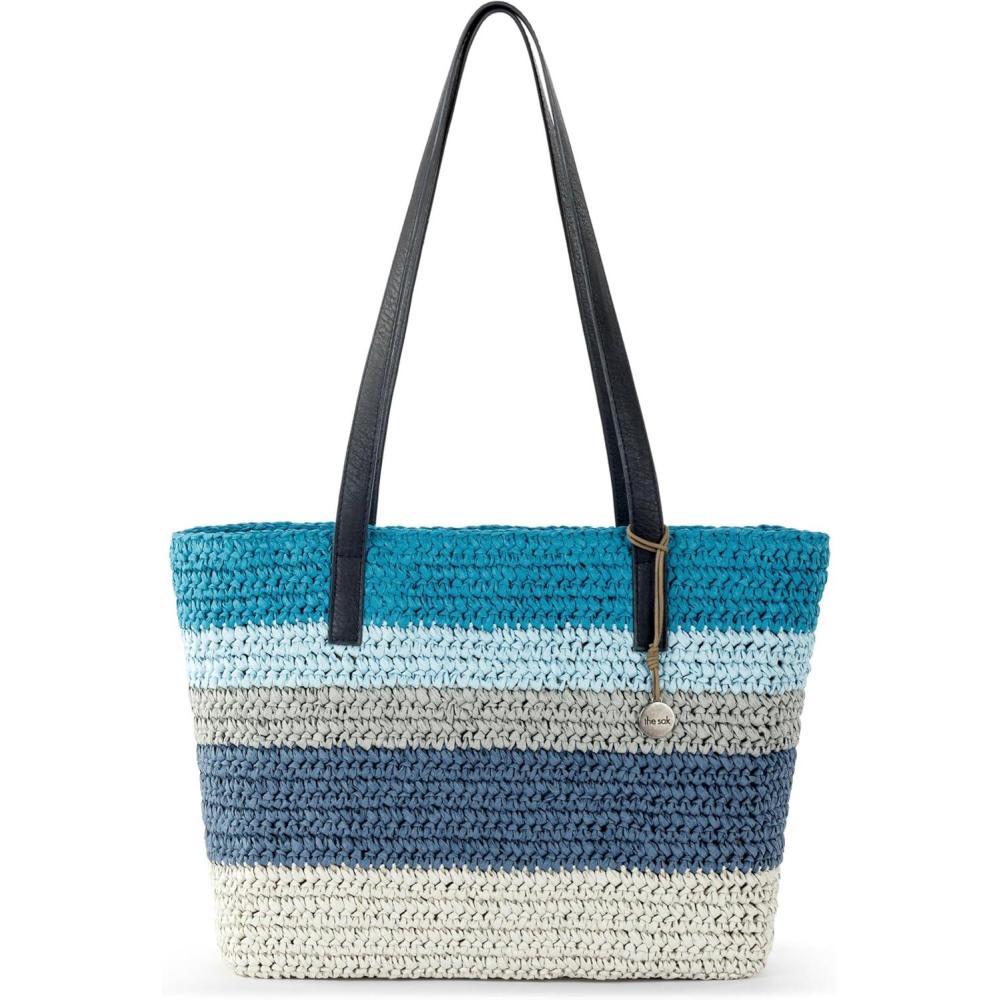 imageThe Sak Olvera Shoulder Tote BagOcean Stripe