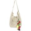 The Sak Lanie Market Tote Purse – Hand Crochet Women’s Handbag for Everyday & Travel – Large Tote With Shoulder Bag Straps(Bamboo)