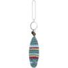 The Sak Rainbow Dangle Keychain in Crochet, Surfboard