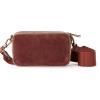 The Sak womens Cora Smartphone Crossbody(Suede Multi Patch)