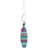 The Sak Rainbow Dangle Keychain in Crochet, Surfboard