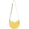 The Sak Ryder Small Crossbody Purse – Hand Crochet Women’s Handbag for Everyday & Travel – Mini Cross Body Bag With Zipper Closure & Adjustable Shoulder Bag Strap – Chartreuse Sunbeam