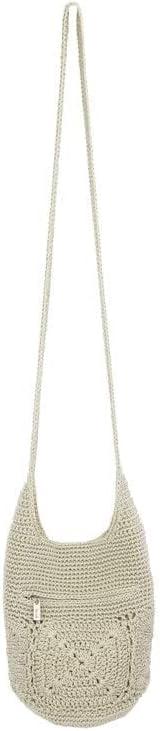 imageThe Sak 121 Crossbody Bag in Crochet Single Crossbody StrapNatural Patch