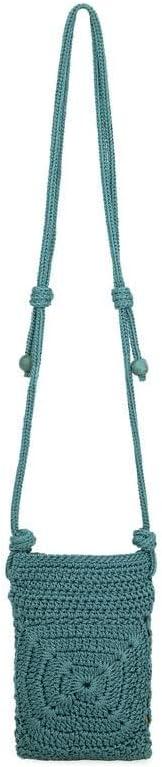 imageThe Sak Josie Mini Crossbody in Crochet with Adjustable StrapAzure Patch