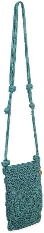 imageThe Sak Josie Mini Crossbody in Crochet with Adjustable StrapAzure Patch