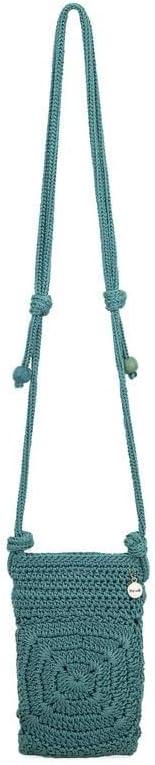 imageThe Sak Josie Mini Crossbody in Crochet with Adjustable StrapAzure Patch