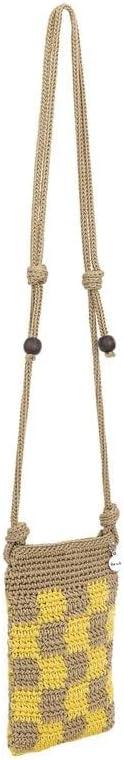 imageThe Sak Josie Mini Crossbody in Crochet with Adjustable StrapLemon Drop Check