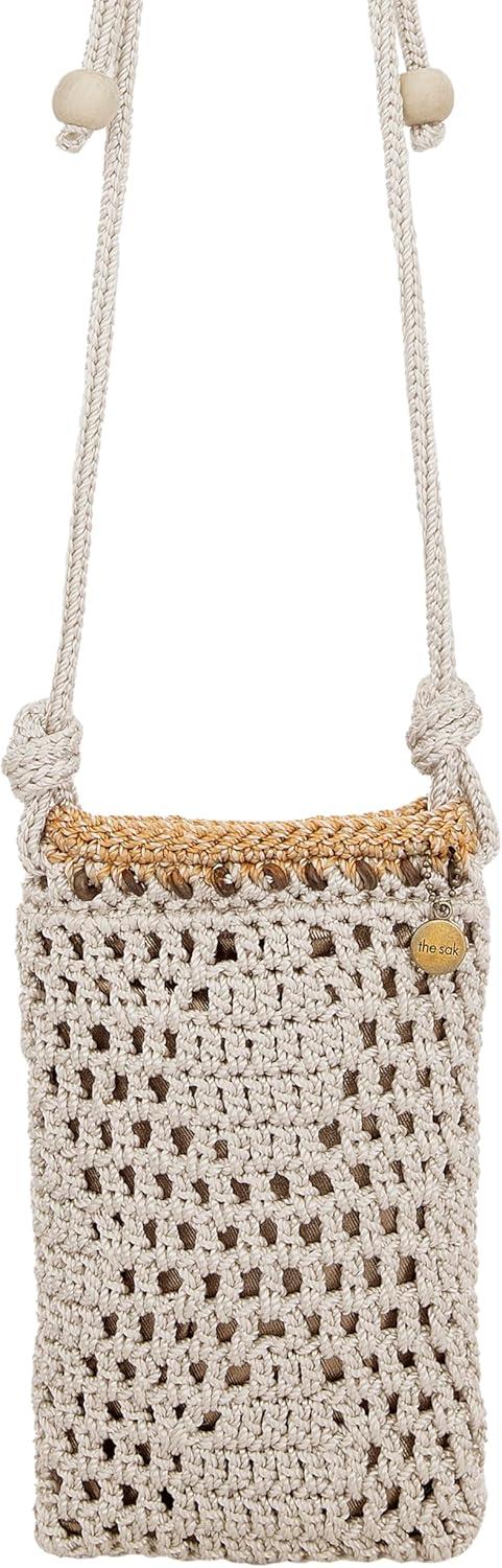 imageThe Sak Josie Mini Crossbody in Crochet with Adjustable StrapNatural Sayulita