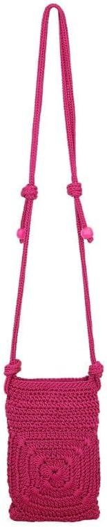imageThe Sak Josie Mini Crossbody in Crochet with Adjustable StrapPinkberry Patch