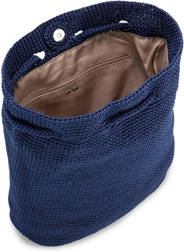 imageThe Sak Large Dylan Backpack in Crochet Adjustable BackstrapDenim