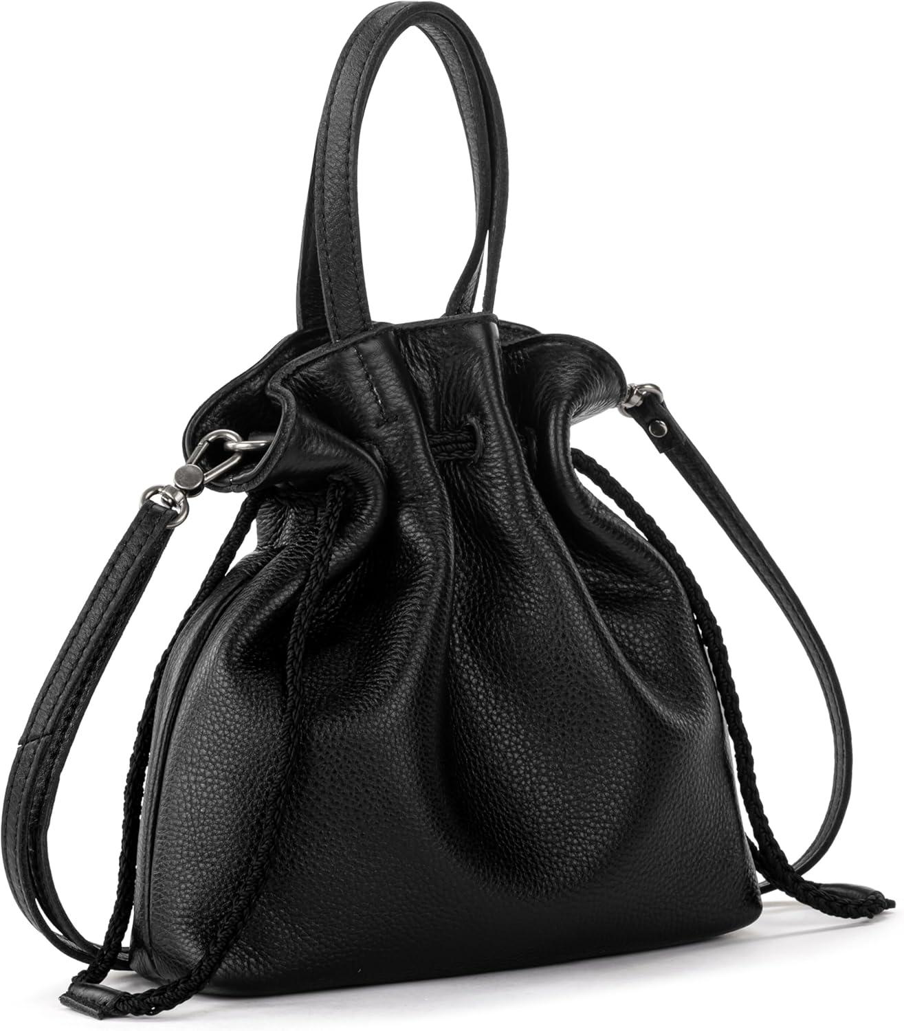 imageThe Sak Womens Glenna Drawstring Mini CrossbodyBlack