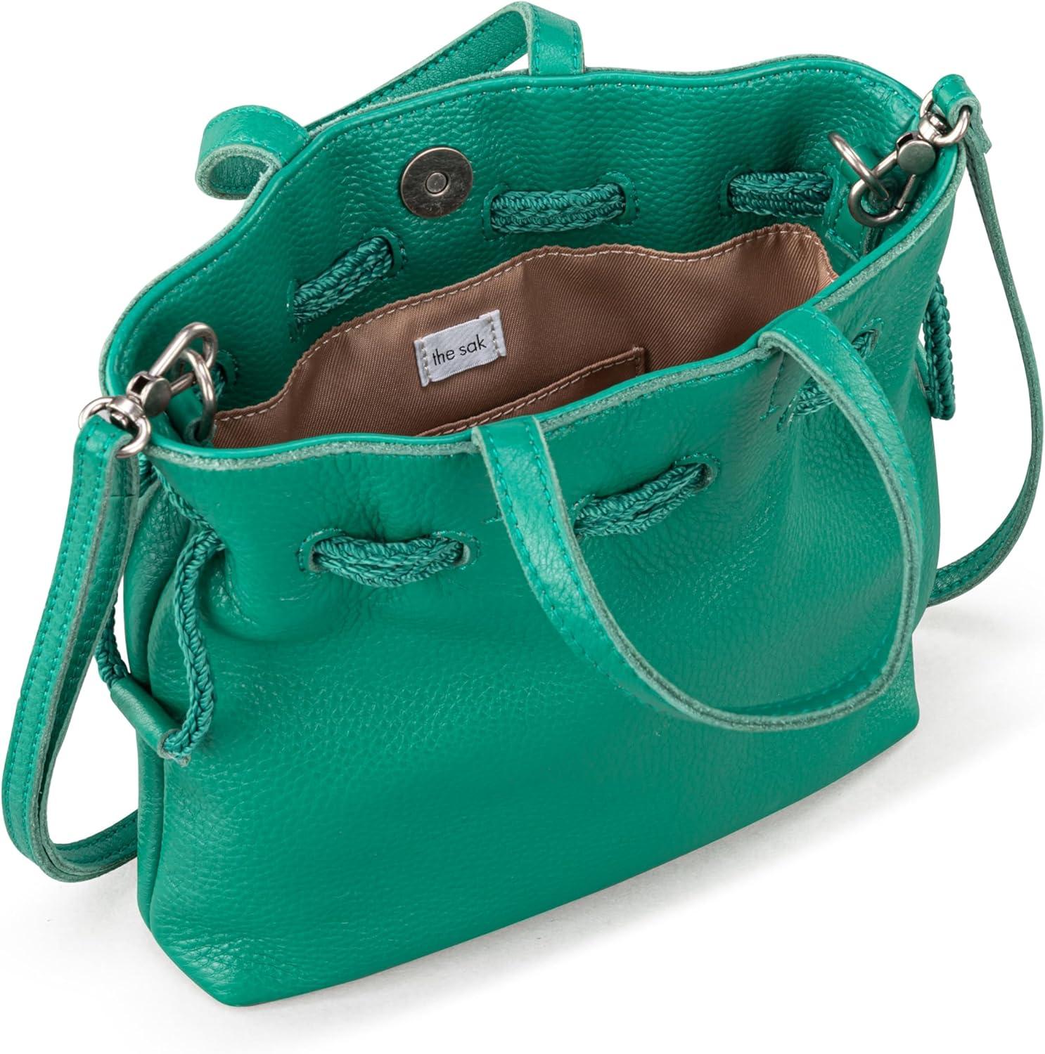 imageThe Sak Womens Glenna Drawstring Mini CrossbodyClover
