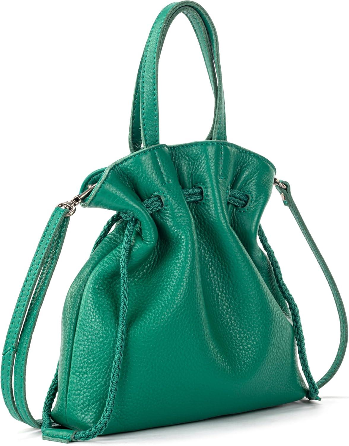 imageThe Sak Womens Glenna Drawstring Mini CrossbodyClover