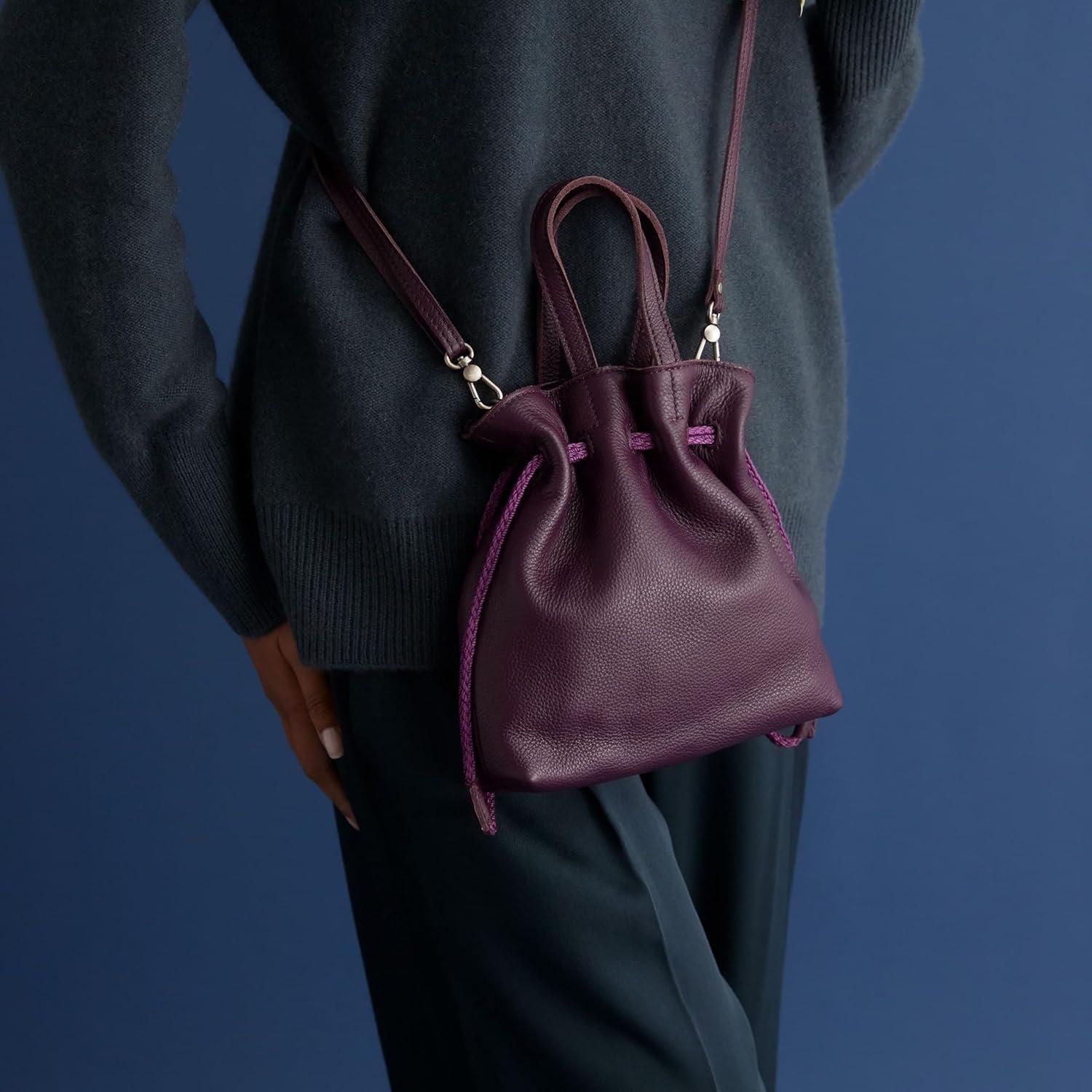 imageThe Sak Womens Glenna Drawstring Mini CrossbodyClover