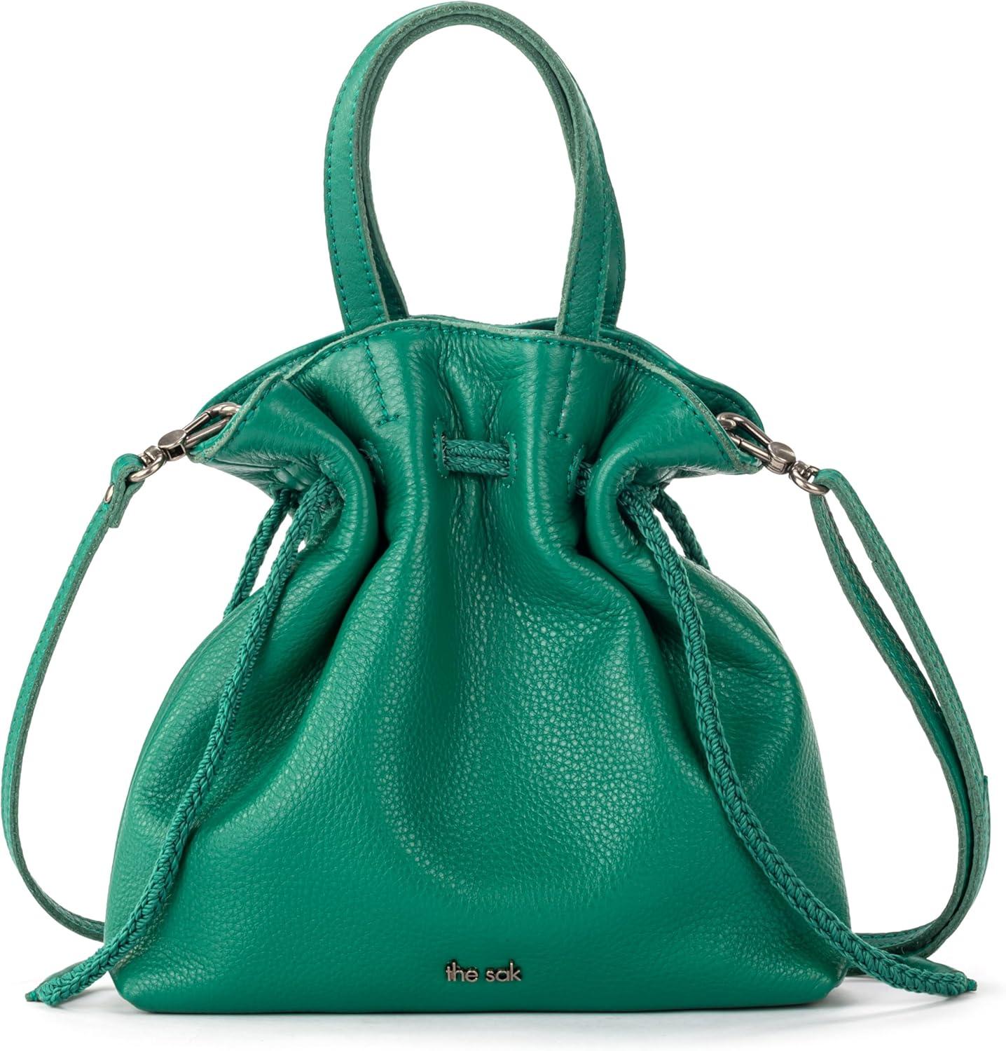 imageThe Sak Womens Glenna Drawstring Mini CrossbodyClover