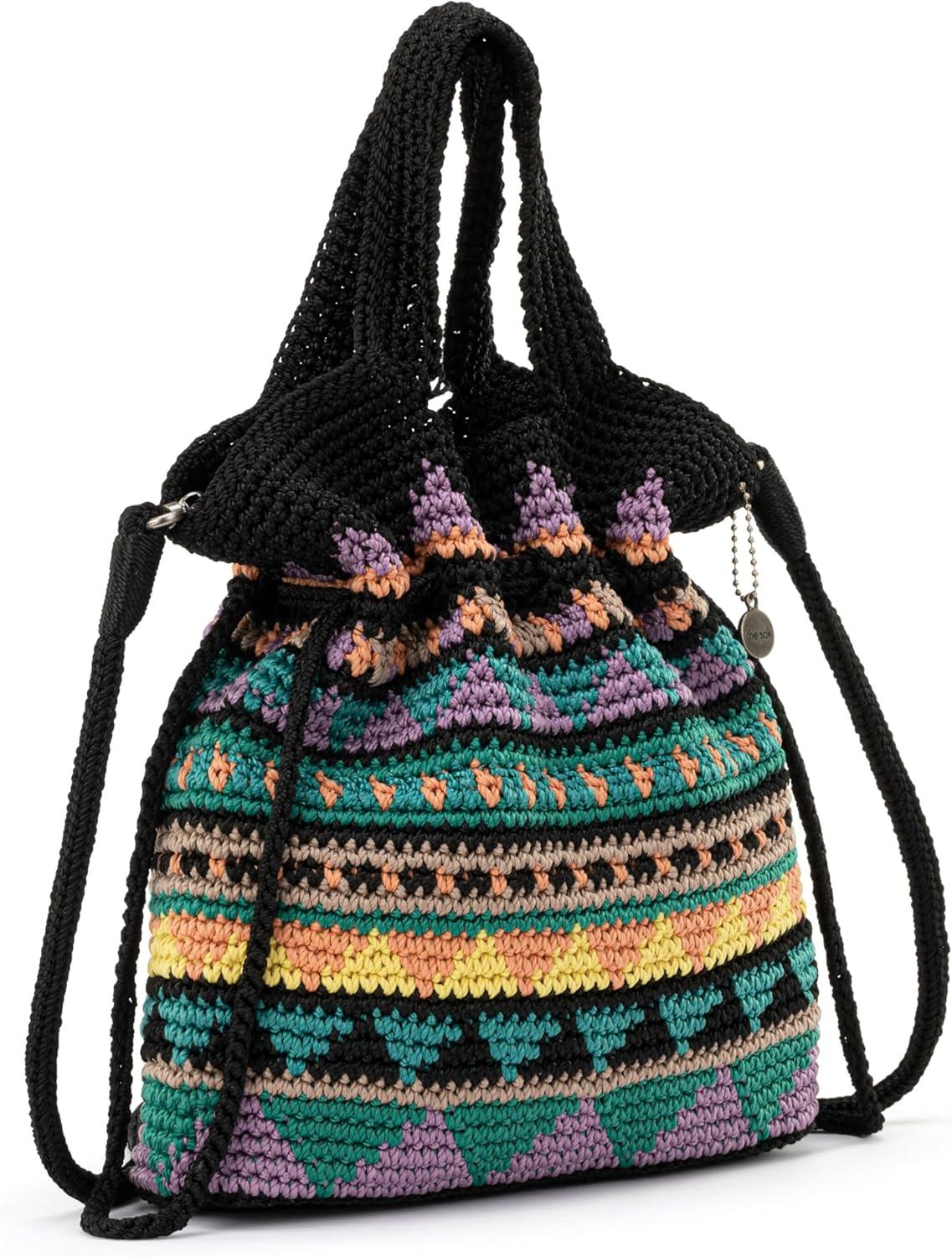 imageThe Sak Womens Glenna Drawstring Mini CrossbodyRio Stripe