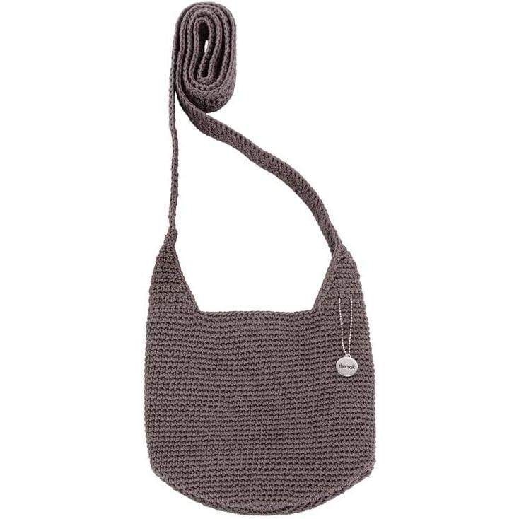 imageThe Sak 121 Crossbody Bag in Crochet Single Crossbody StrapMushroom