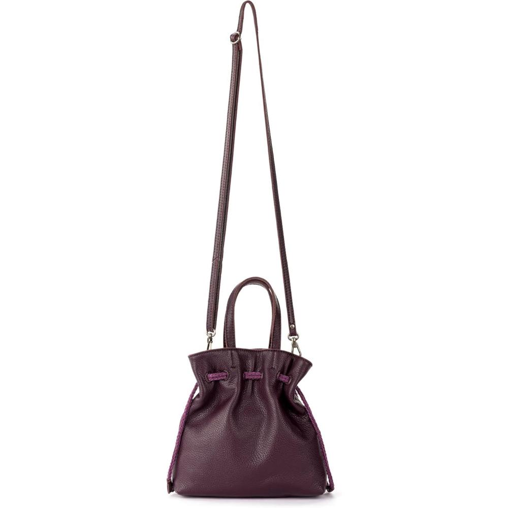 imageThe Sak Womens Glenna Drawstring Mini CrossbodyAubergine