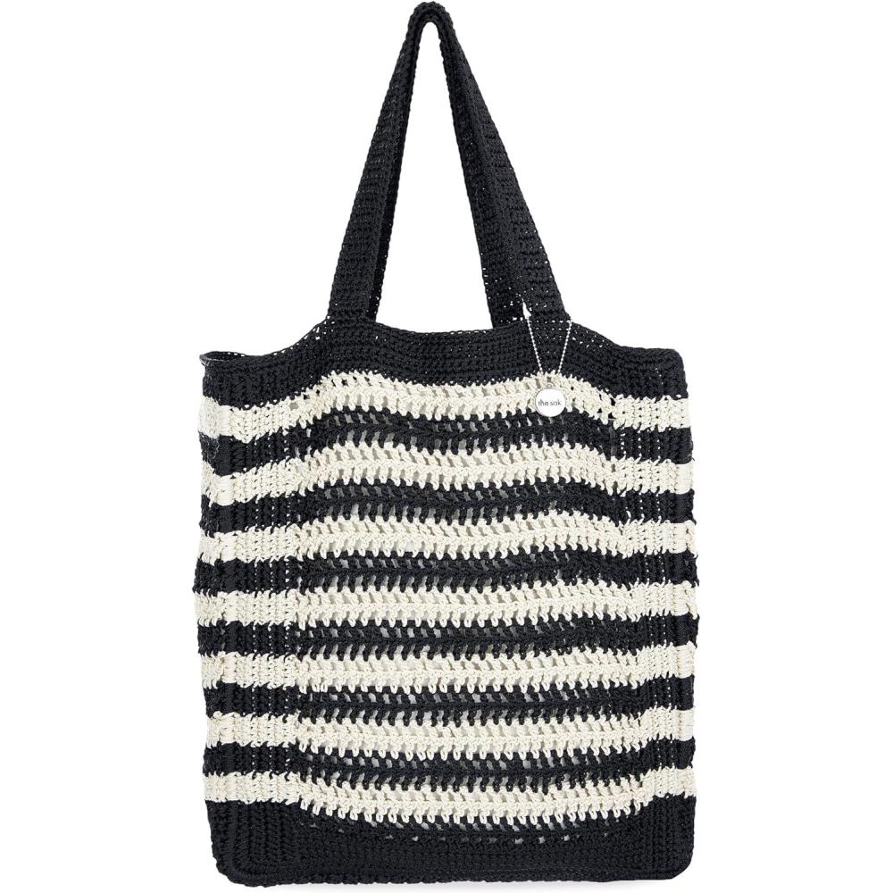 imageThe Sak womens Lanie Market ToteBlack Stripe