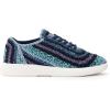 The Sak Asha Sneaker(Lapis Stripe)