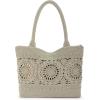 The Sak Crafted Classics Tote Bag – Hand Crochet Women’s Purse For Everyday, Travel, Beach Bag – Carryall Shoulder Bag Straps