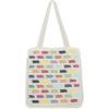 The Sak Ellen Insulated Tote in Crochet, Double Handle Straps, Prisma Tile