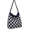The Sak Womens Ava Hobo(Denim Check)