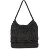 The Sak Womens Ava Mini Hobo(Black Patch)
